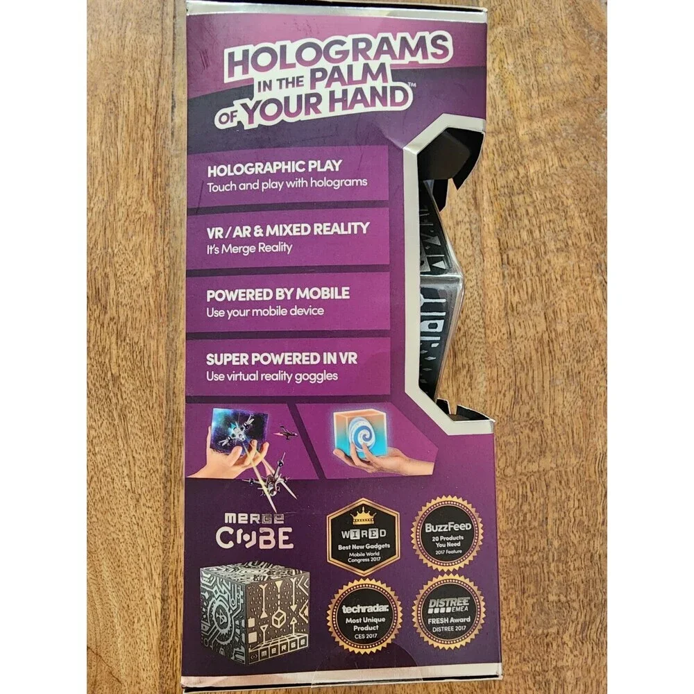 NEW Merge Cube Holograms You Can Hold | Needs Mobile Device | Ages 10+